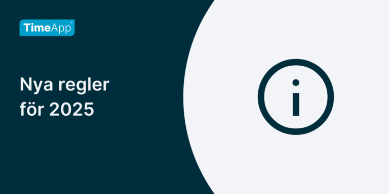 Nya regler för 2025 Nya regler för 2025